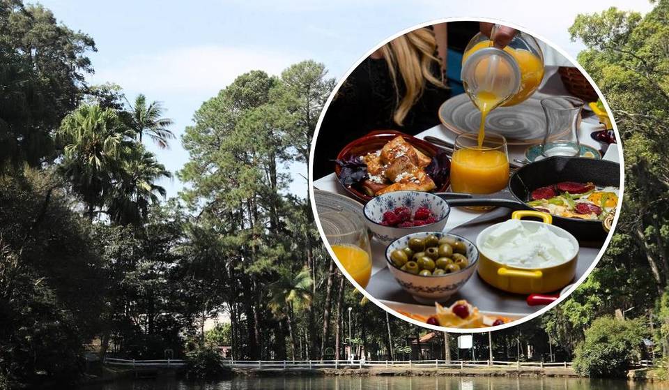 Após anos no Palácio de Verão, café colonial do Horto Florestal ocupa restaurante tradicional do parque — com buffet livre e música ao vivo