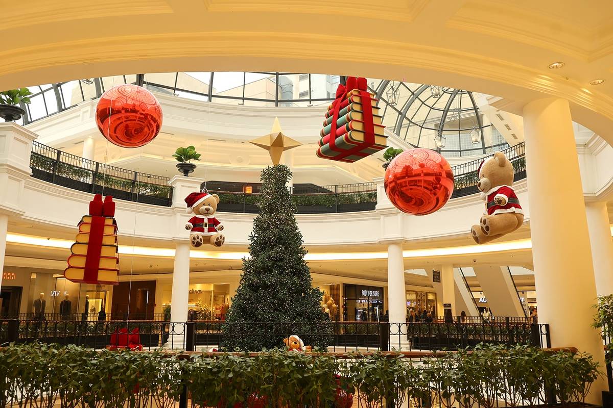 shopping pátio higienópolis decoração de natal em são paulo
