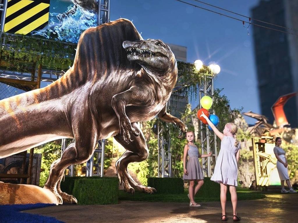Super Arena Jurassic World shopping tatuapé