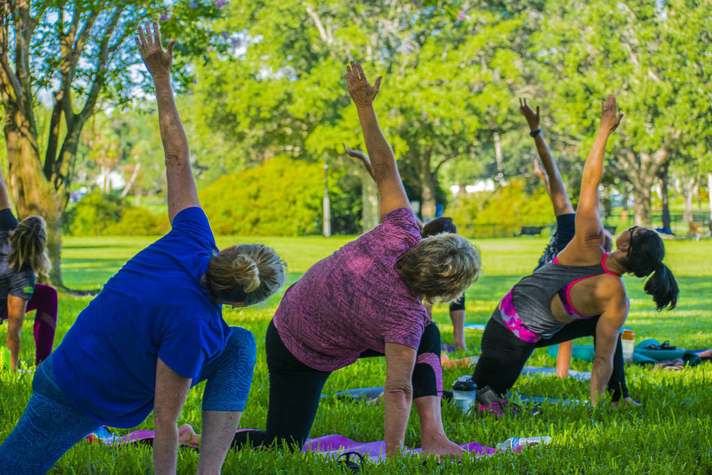 Yoga en el Parque Ibirapuera