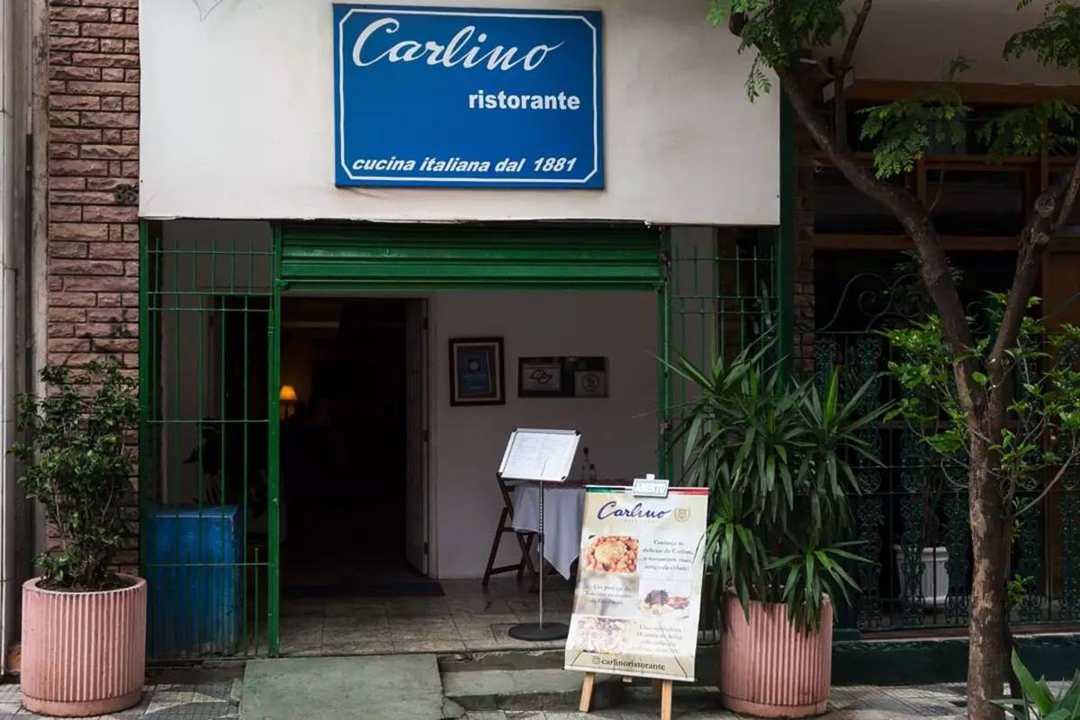 Carlino Ristorante Restaurante mais antigo de São Paulo SP