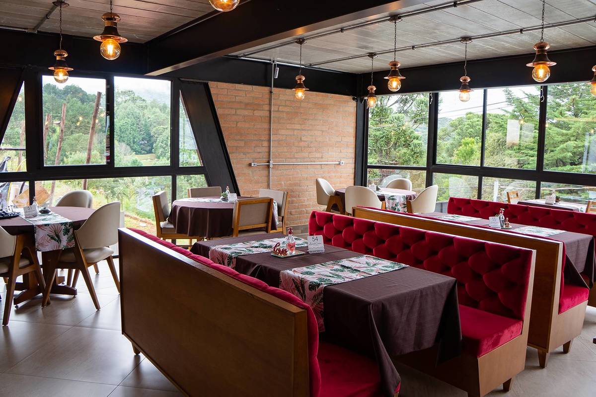 alameda suíça restaurante romântico