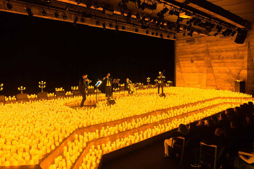Concerto Candlelight no Auditório do MASP em São Paulo