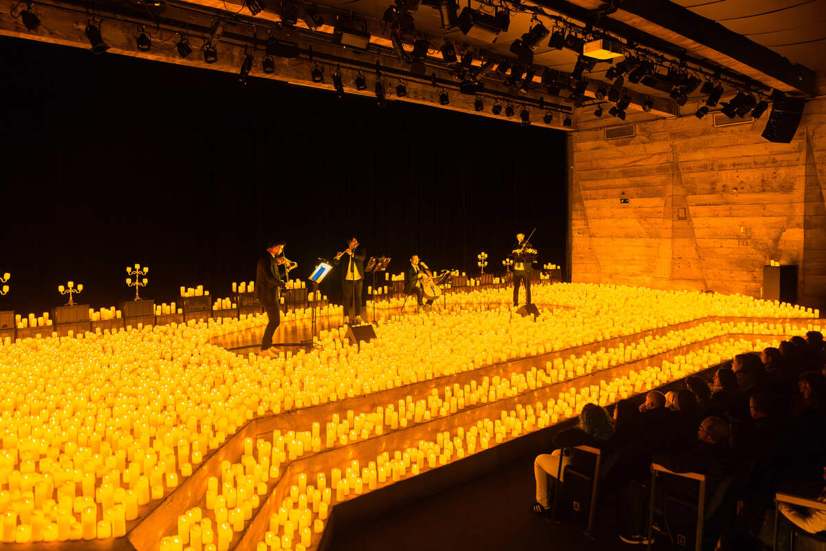 Concerto Candlelight no Auditório do MASP em São Paulo