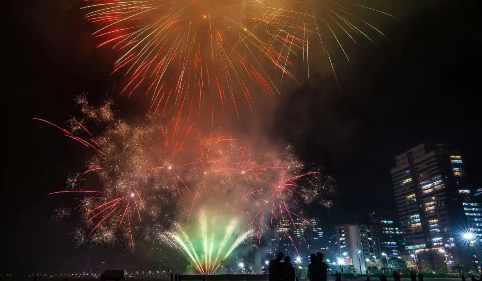 Praia Grande cancela espectáculo de fuegos artificiales de Nochevieja 2025 y causa polémica entre residentes y turistas