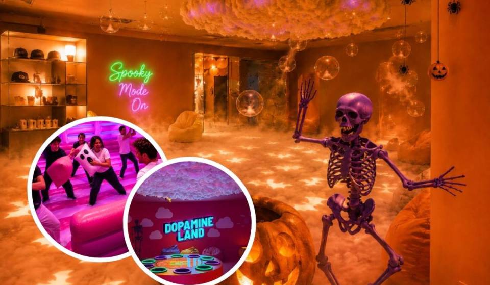 Dopamine Land entra no clima de Halloween em São Paulo com fantasmas, abóboras e experiências assustadoramente divertidas