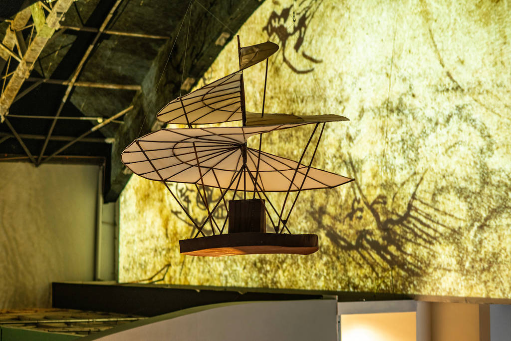 Visual Farm Gymnasium leonardo da vinci exposição