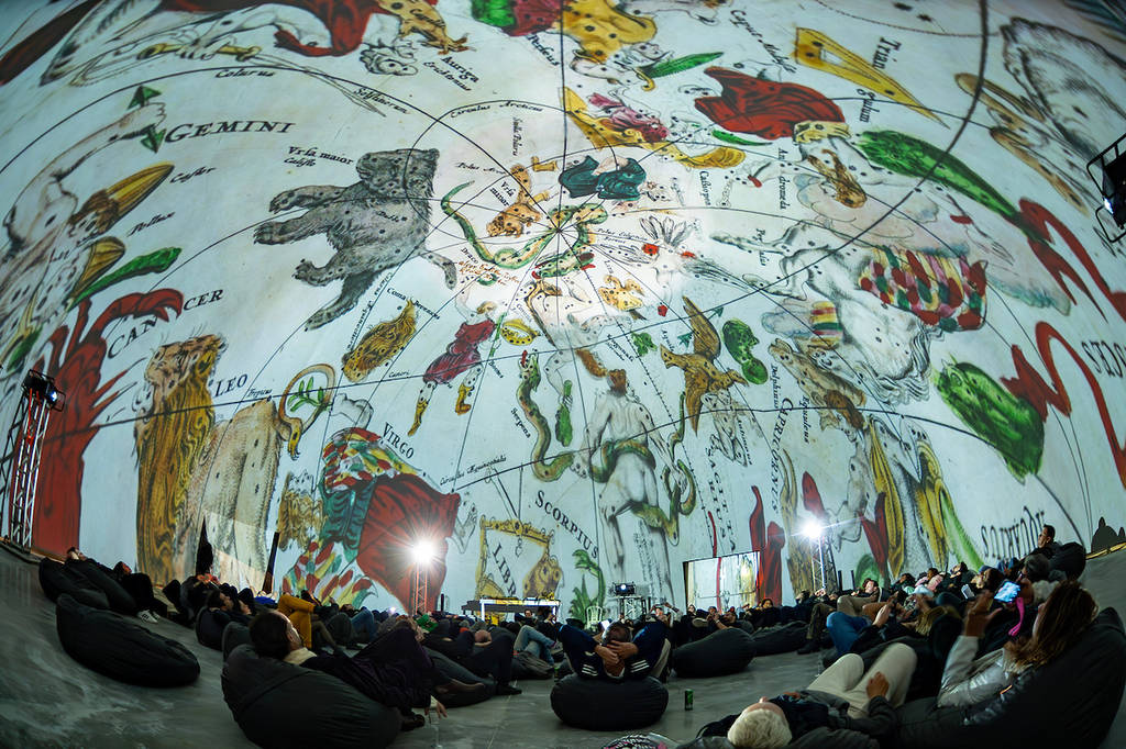 Visual Farm Gymnasium leonardo da vinci exposição