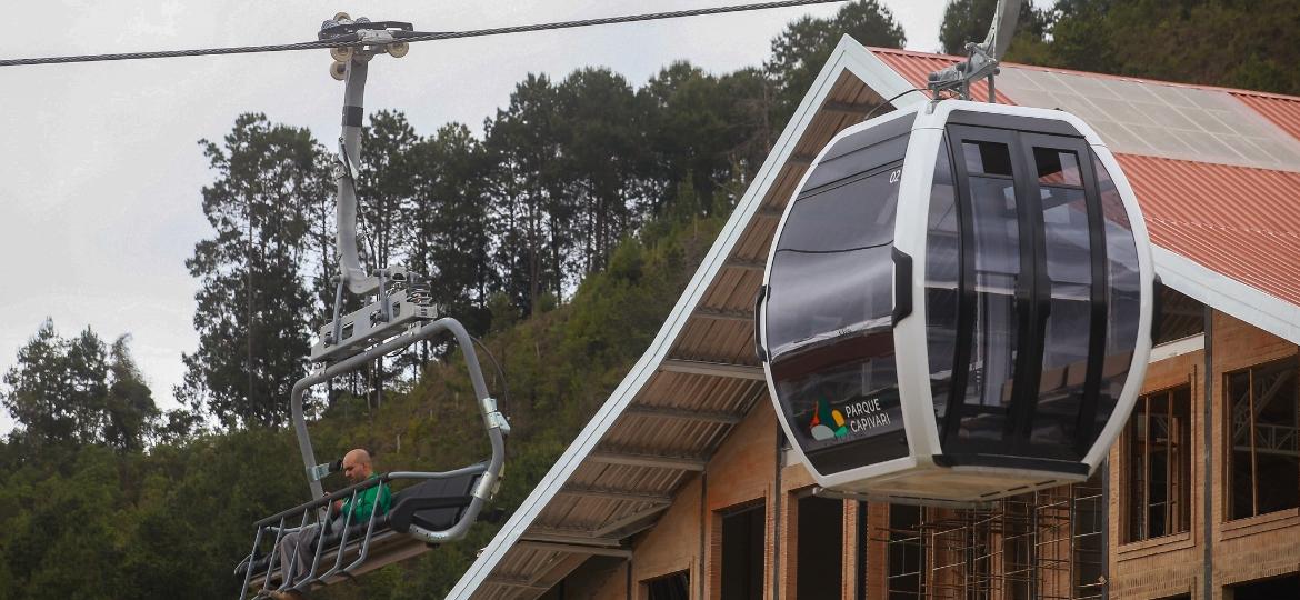 teleférico parque capivari campos do jordão