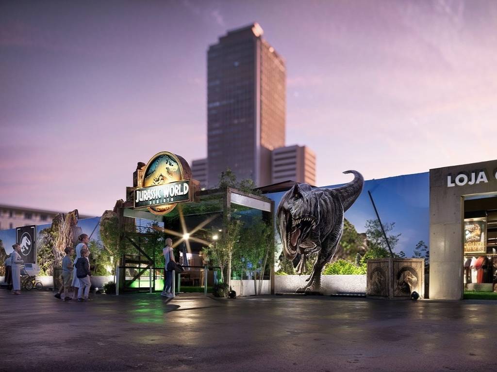 Super Arena Jurassic World shopping tatuapé