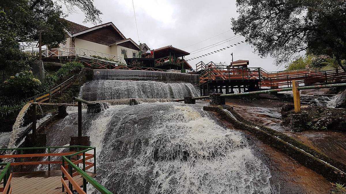 Ducha de Prata Campos do Jordão Pontos turísticos