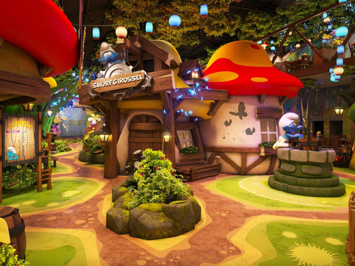 Vila dos Smurfs Park o que fazer com crianças em são paulo