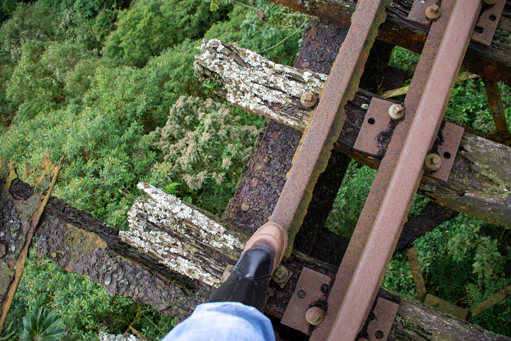 trilha Funicular de Paranapiacaba é proibida