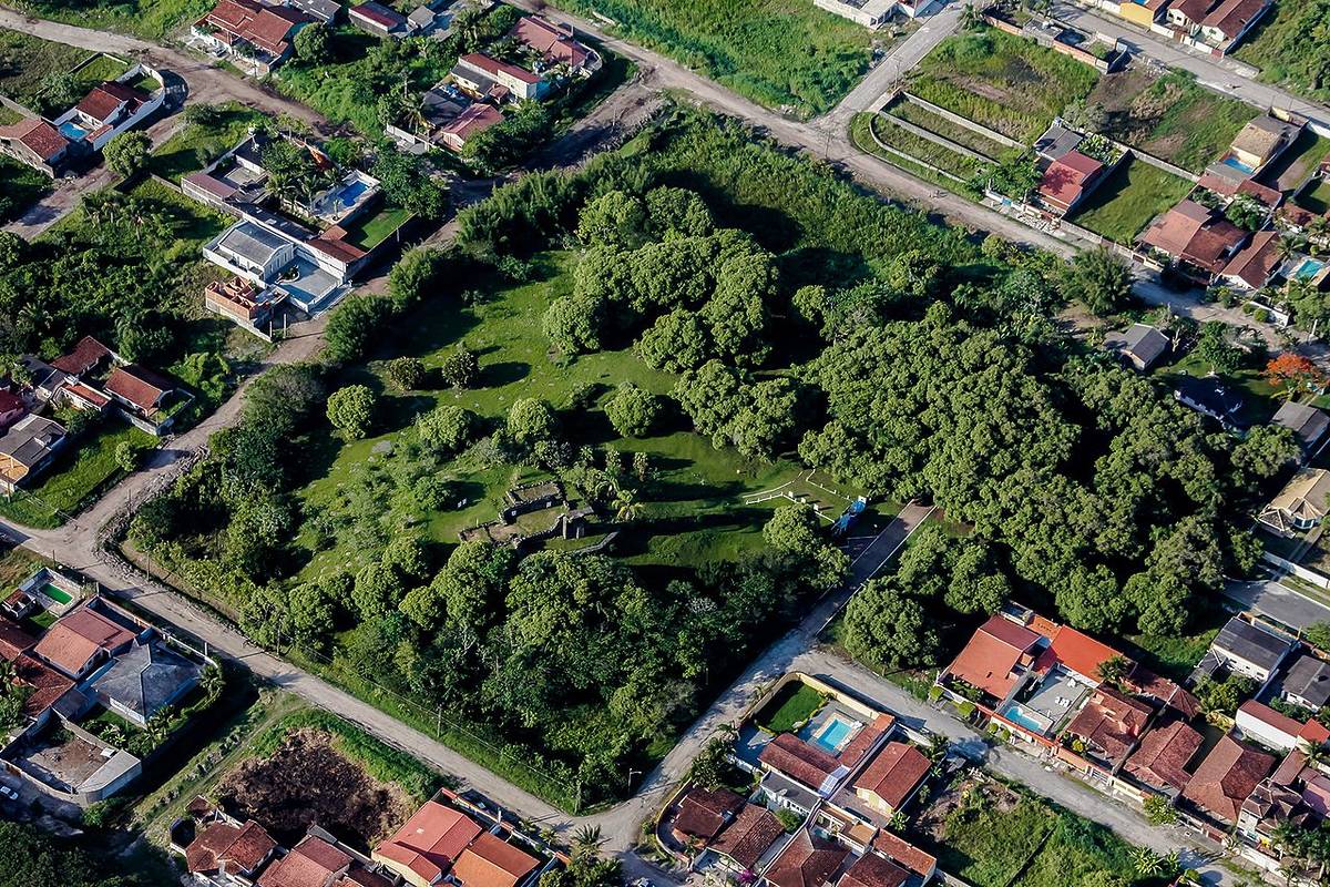 ruínas do abarebebê peruíbe são paulo