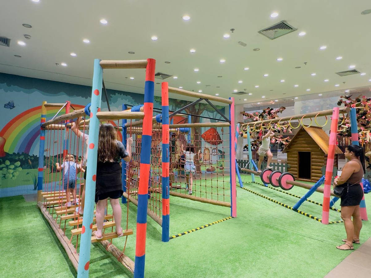 Central Plaza Shopping vila kids circuito aventura