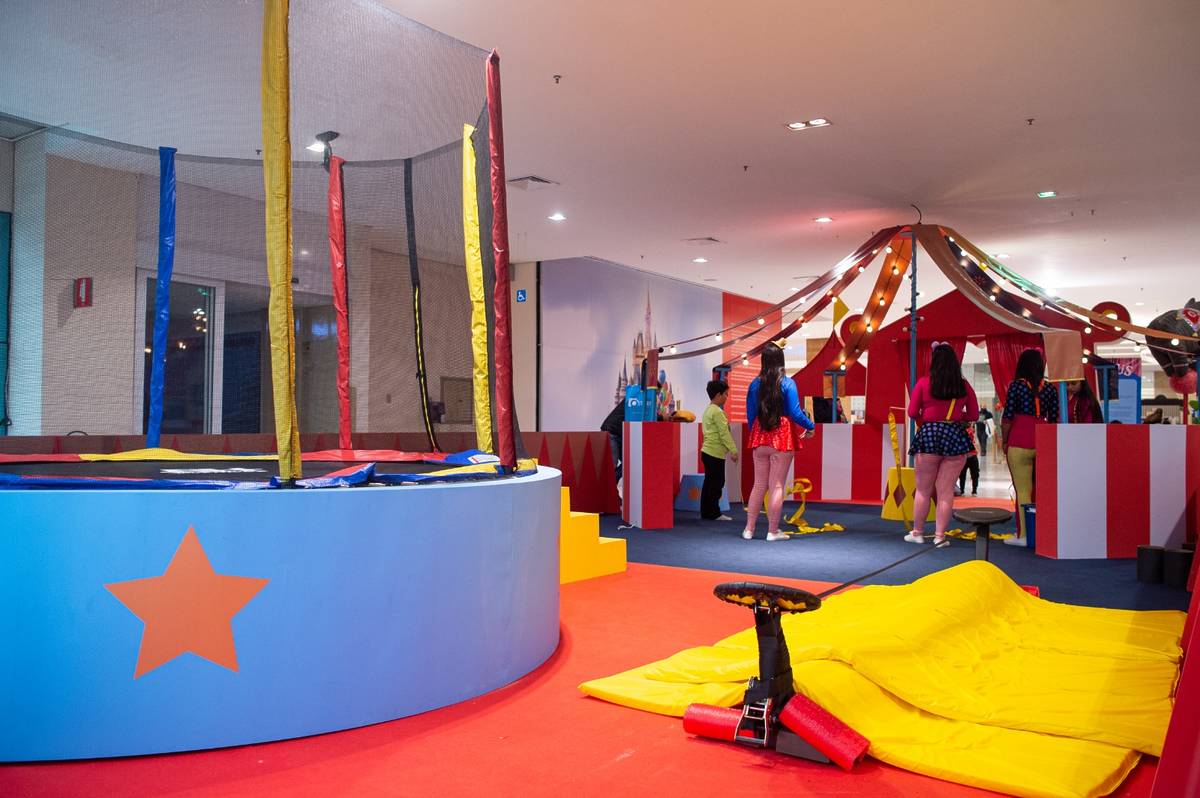 Oficinas de circo ibirapuera shopping são paulo