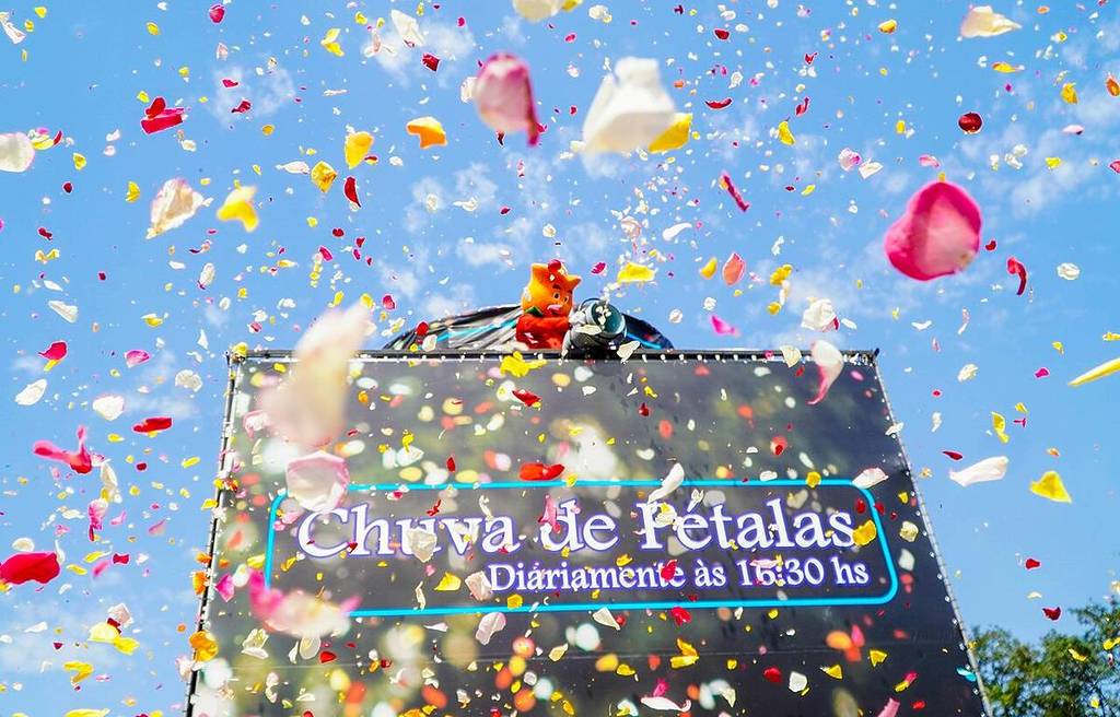 expoflora 2025 holambra city of flowers inland SP rain of petals