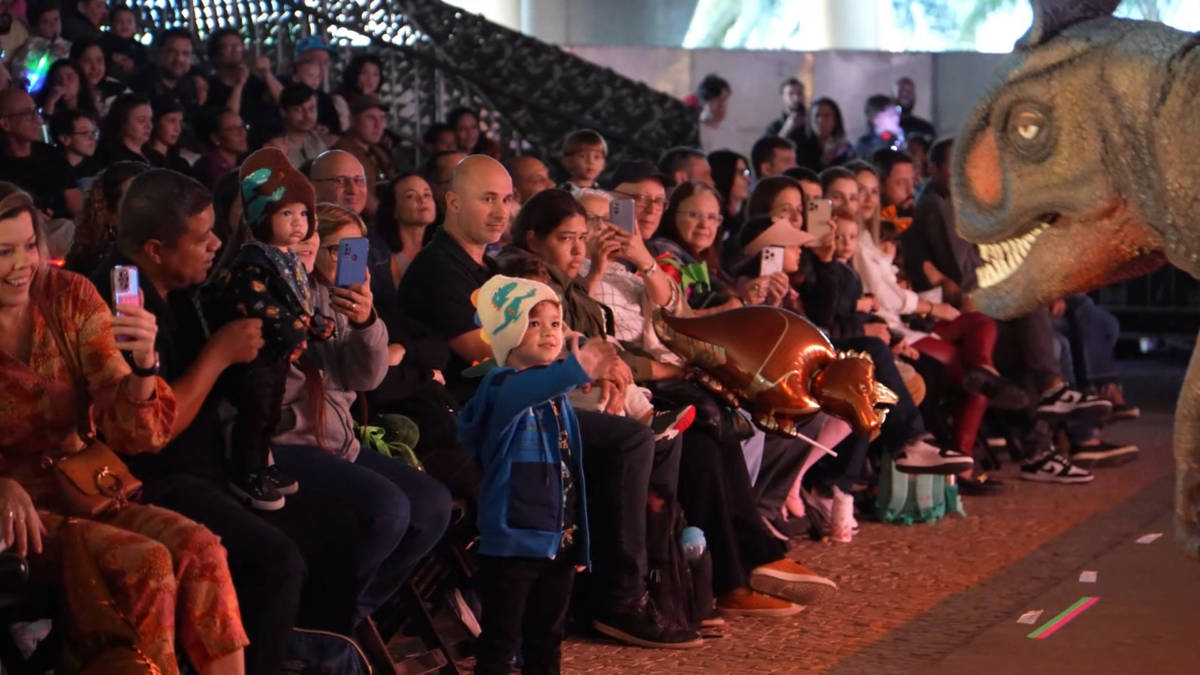 jurassic safari 2 espetáculo dinossauros são paulo