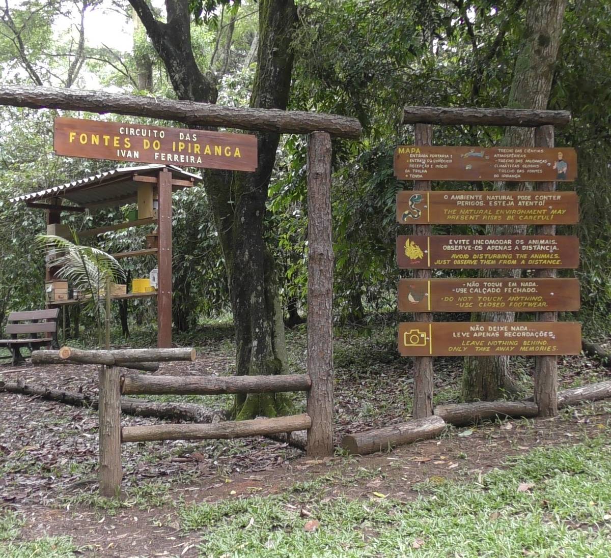 trilhas do parque cientec