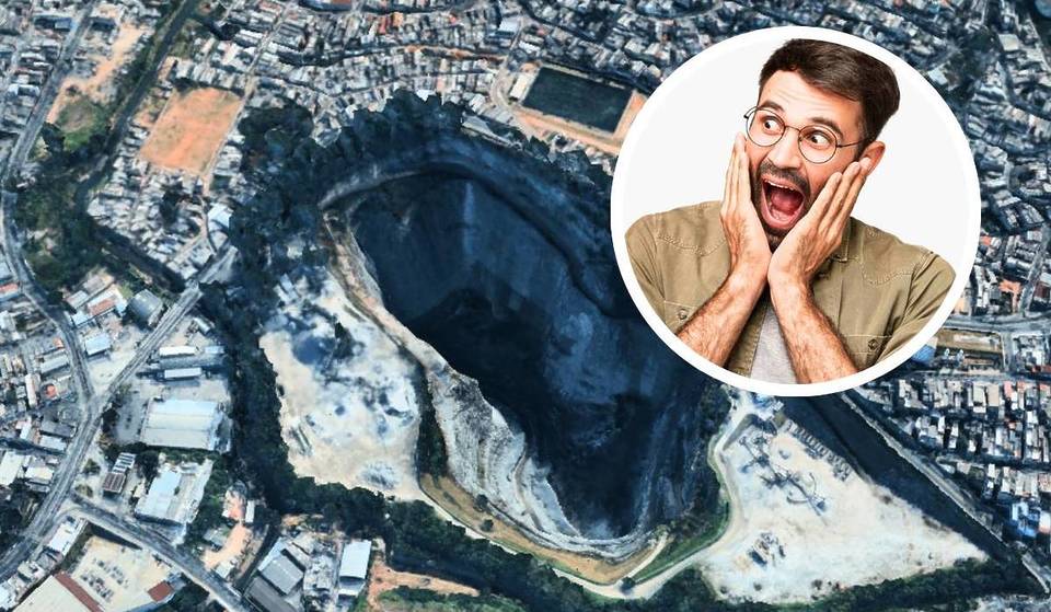 ¿Sabía usted que hay un cráter de 200 metros en la Zona Este de São Paulo? Pocos saben de su existencia, pero los residentes viven con constantes explosiones
