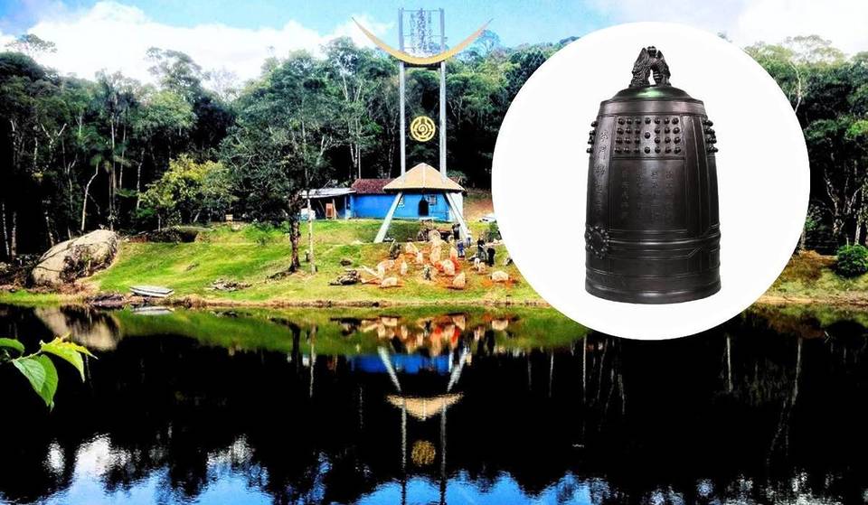 Una Campana de la Paz original de Hiroshima está escondida a 2 horas de São Paulo – sólo hay 3 en el mundo