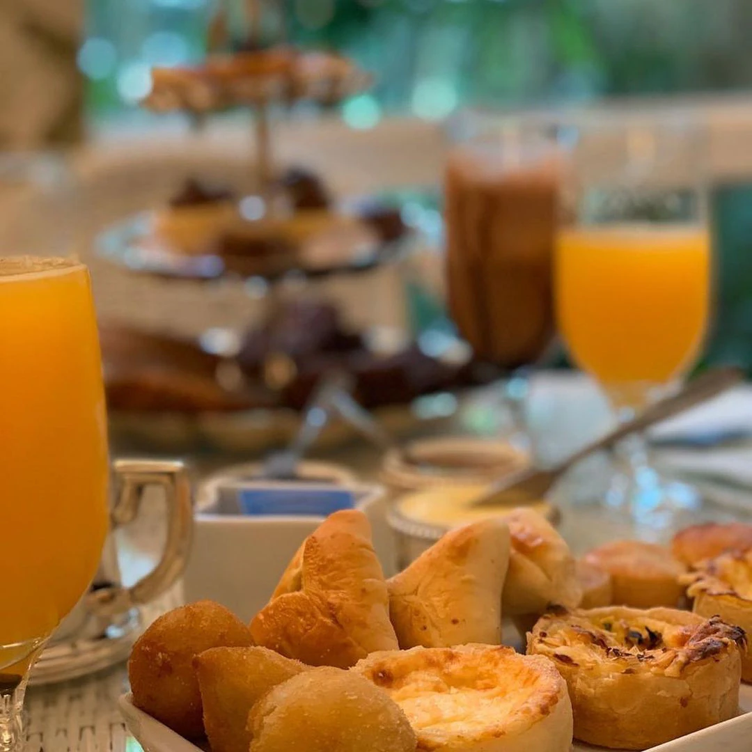 salão de chá Fundação Maria Luisa e Oscar Americano brunch em sp