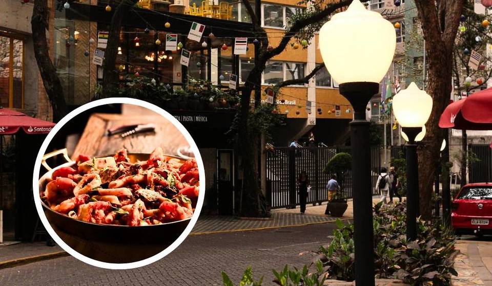 Esta rua é considerada a mais bonita de São Paulo — clima italiano e um dos polos gastronômicos mais famosos da cidade