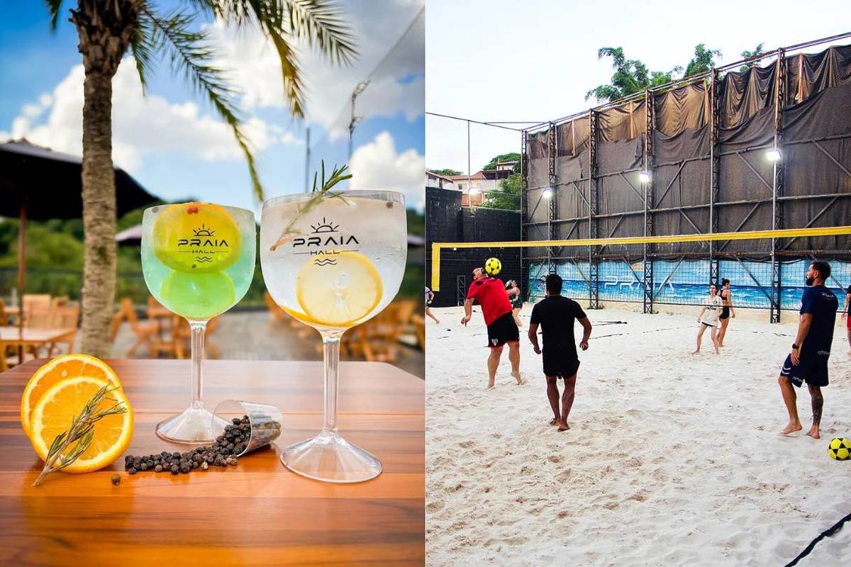 bar de praia hall são paulo