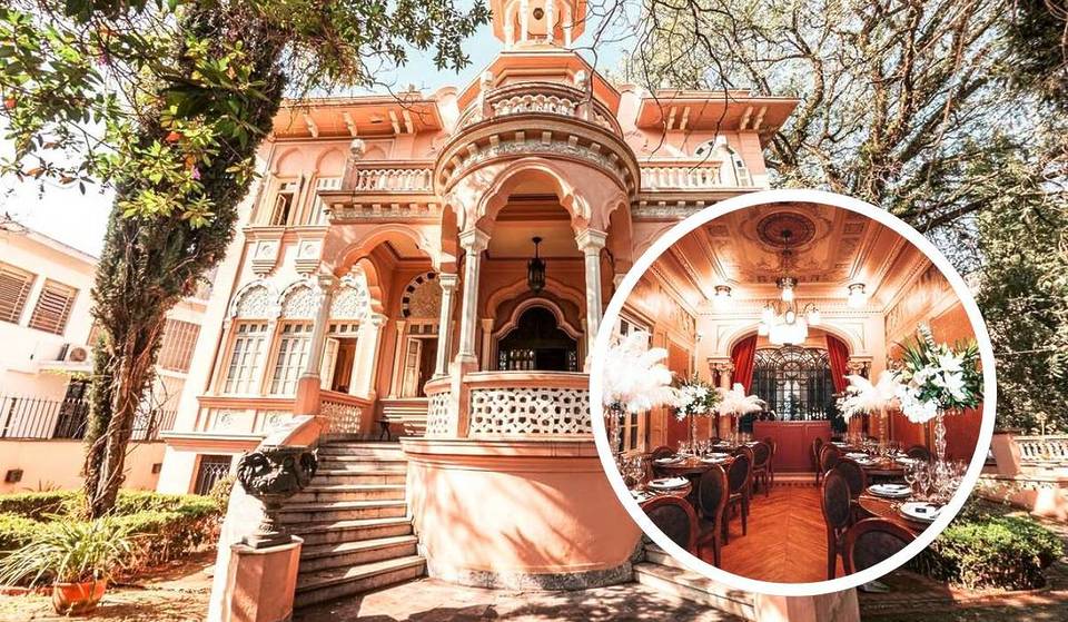 Uno de los últimos palacios de arquitectura árabe de São Paulo se ha convertido en el espacio para eventos con más encanto de la ciudad