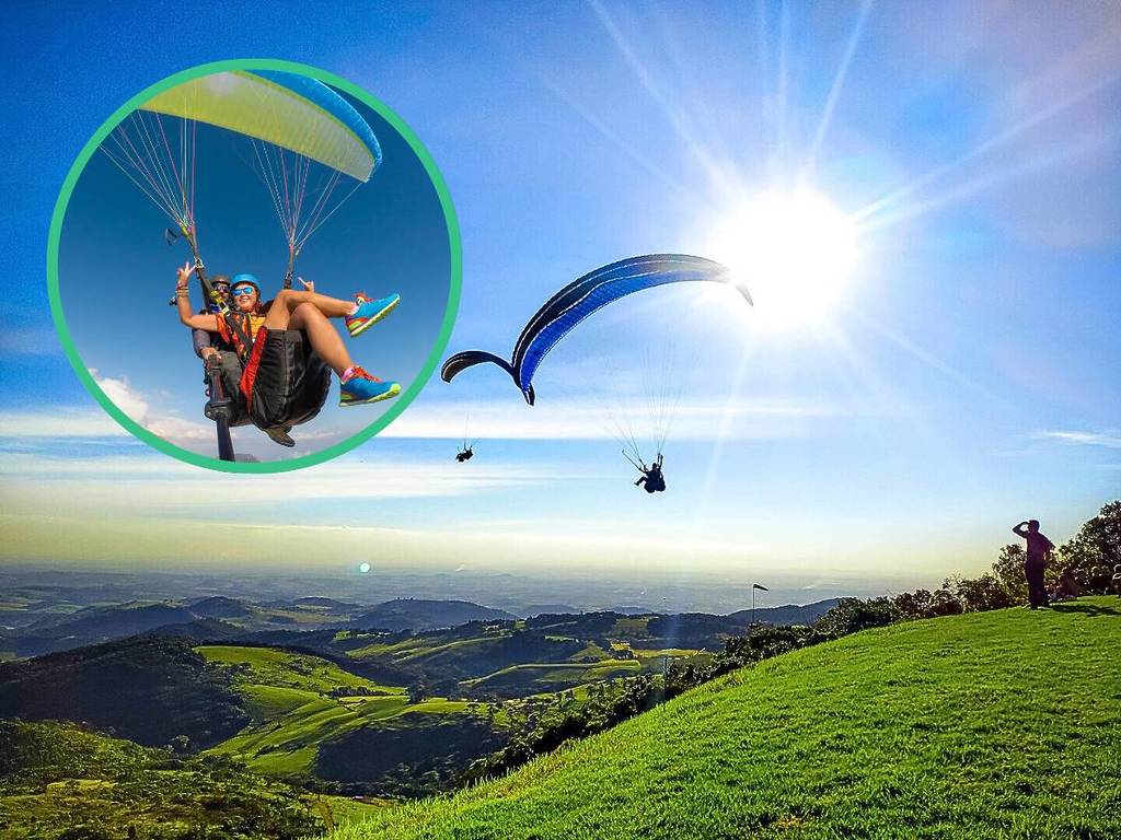 Pico do Gavião - el mejor lugar del mundo para el vuelo libre - Águas da Prata