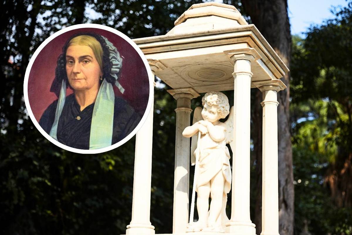 túmulo da marquesa de santos domitila de castro