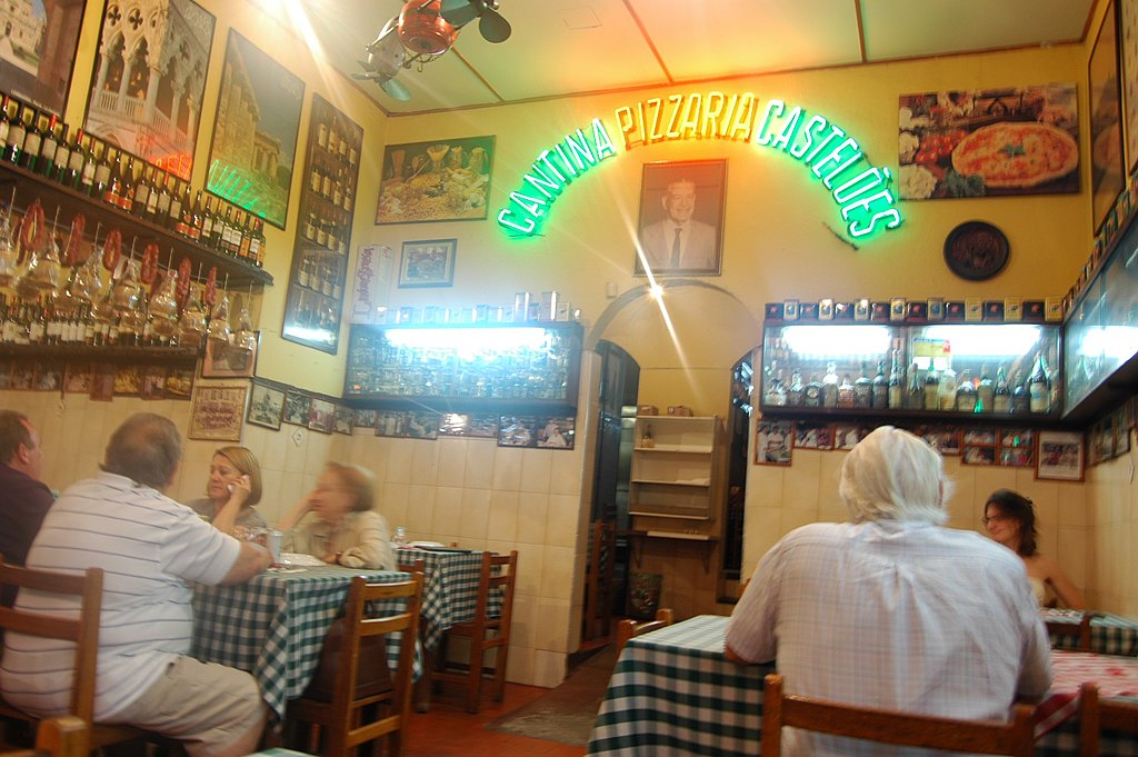 cantina pizzaria castelões mais antiga italiana são paulo