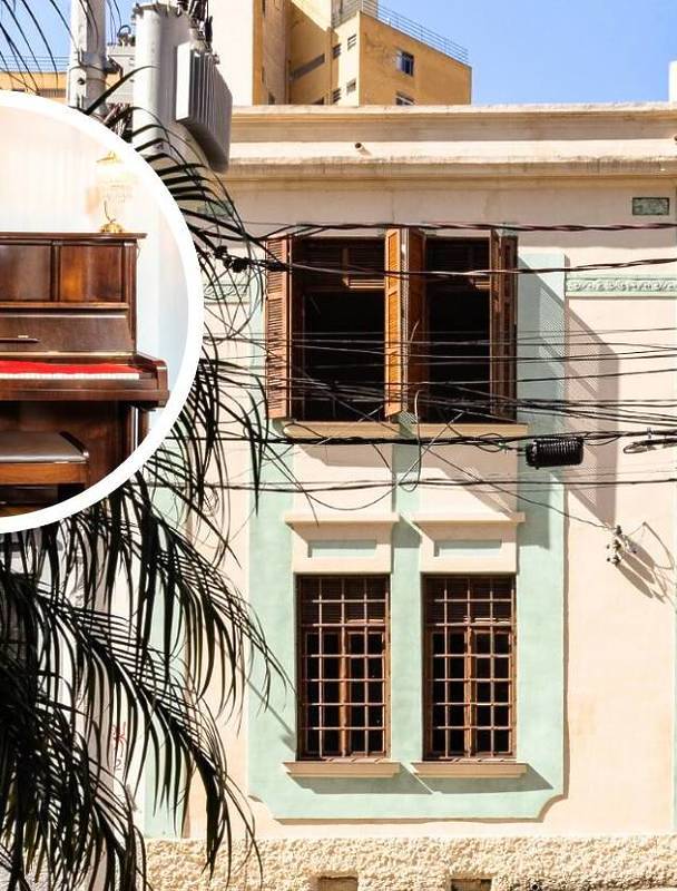 The 100-year-old mansion that has become an art haven in São Paulo - with a bar, thrift store, studio and live music