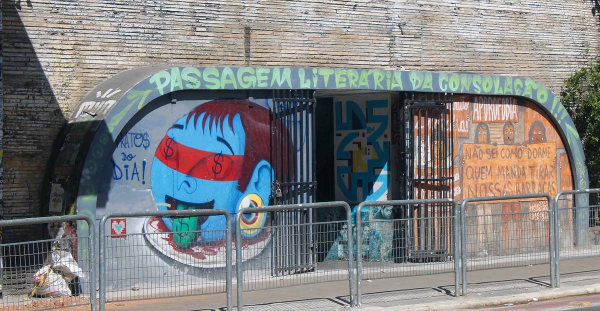 passagem literária da consolação sebo subterrâneo são paulo