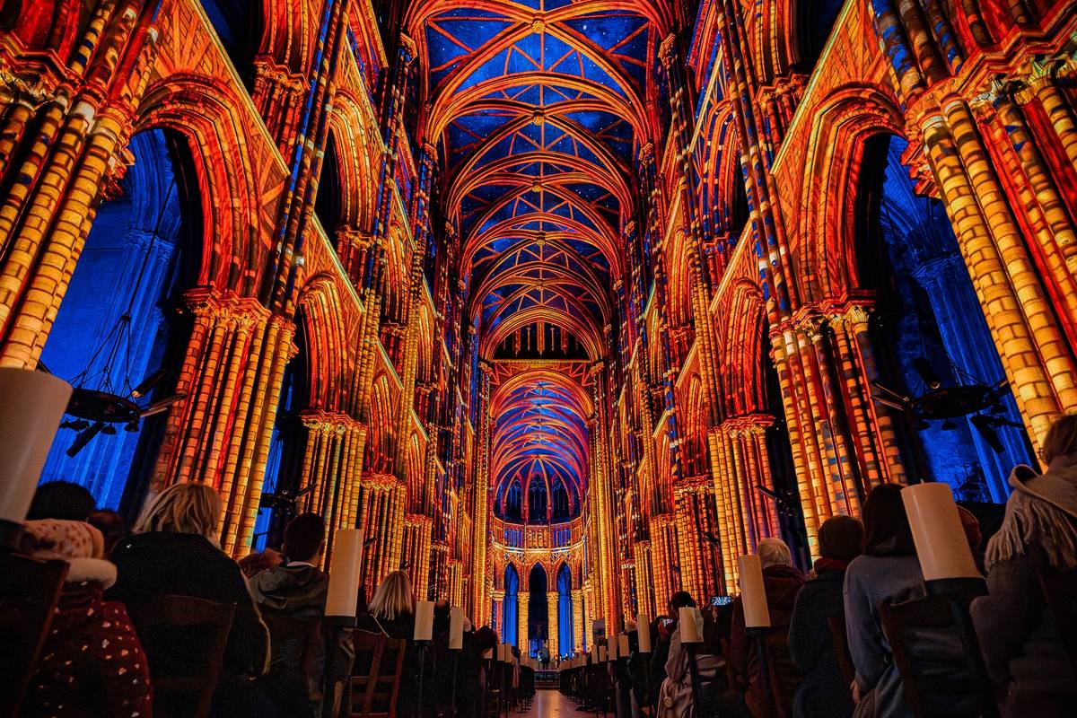 Luminiscence projeções musica clássica catedral da sé