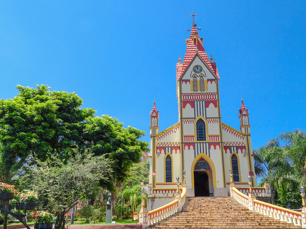 Águas de Santa Barbara pontos turísticos