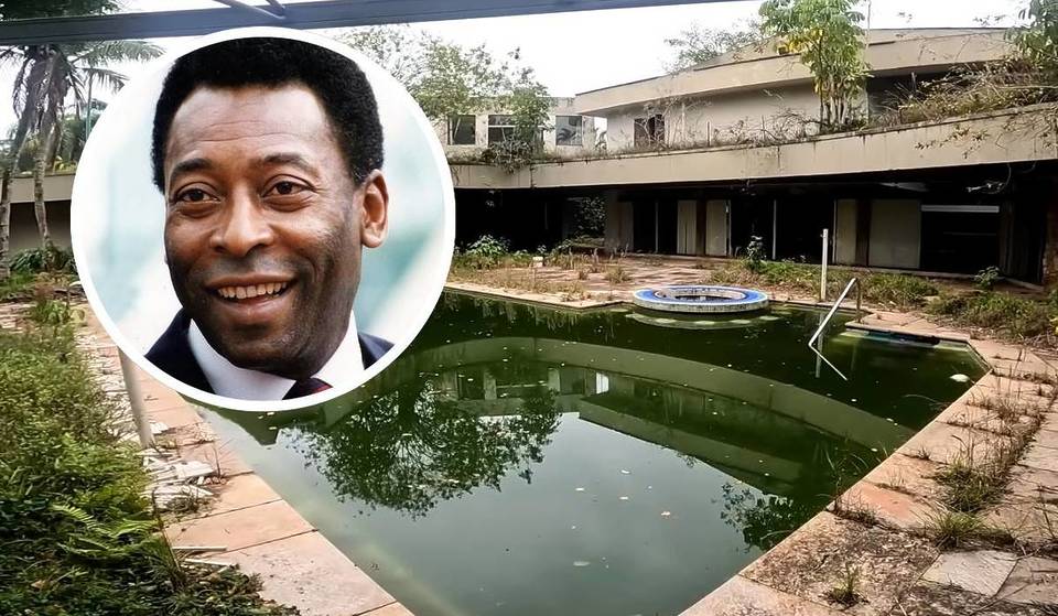 A mansão do Rei do Futebol já recebeu festas de celebridades no litoral de SP — agora vive dias de abandono e pode ir a leilão
