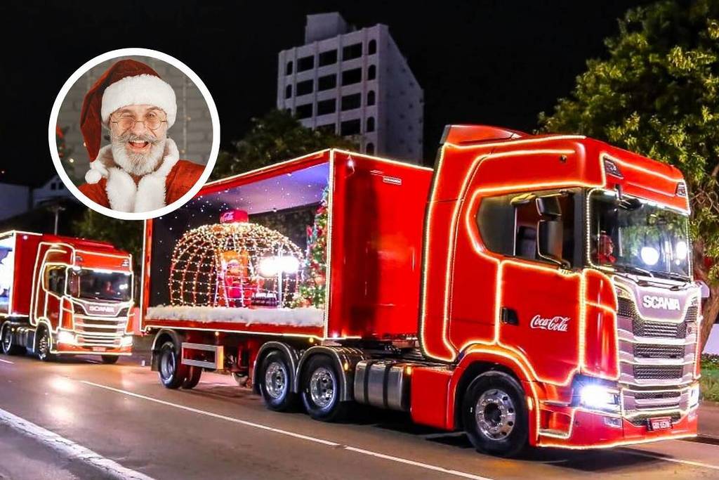caravana da coca-cola caminhões são paulo 2025