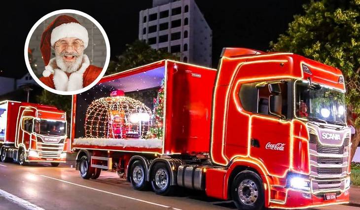 Caravana da Coca-Cola já tem datas em SP, Guarulhos e Osasco — saiba quando os caminhões iluminados passam pela sua cidade
