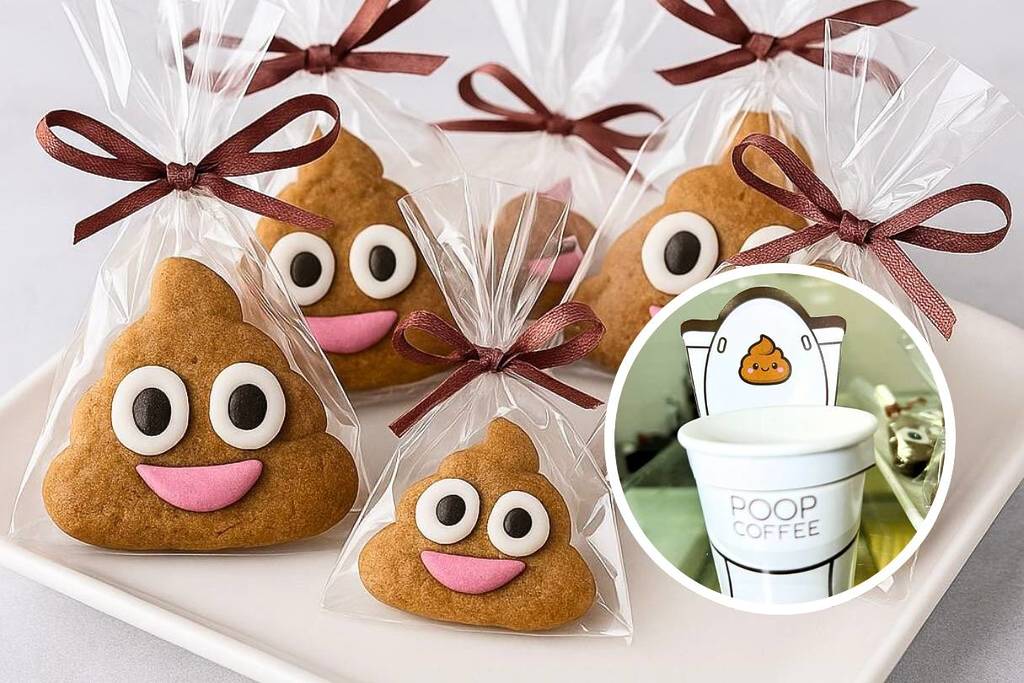 poop coffee cafeteria temática cocô são paulo