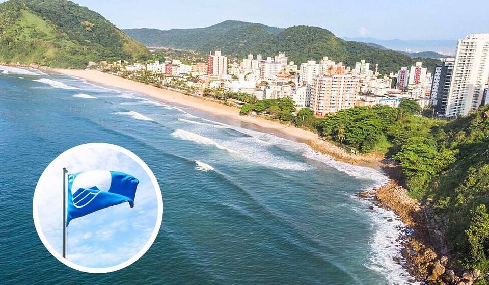Una de las playas más sostenibles del mundo está a sólo 2 horas de São Paulo: ¡aguas limpias, quioscos y paseo marítimo!