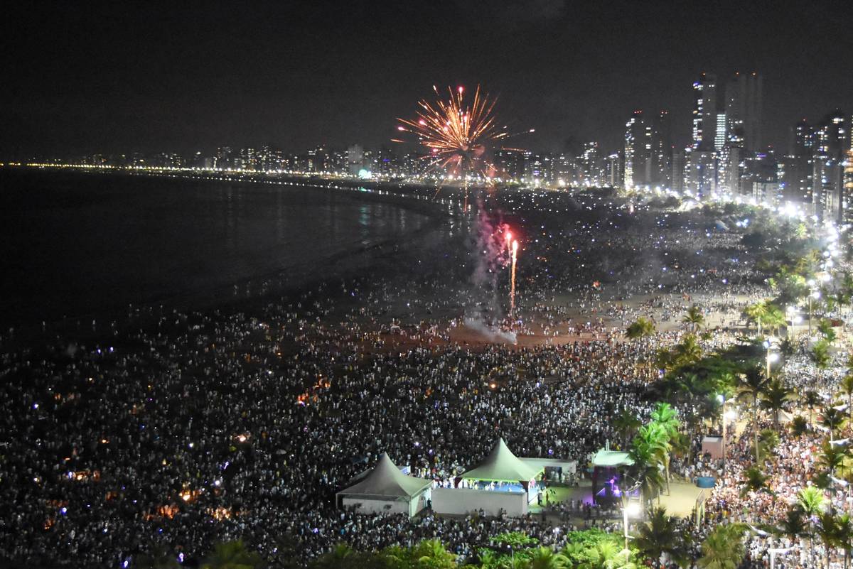 réveillon em praia grande litoral são paulo ano novo queima de fogos 2026