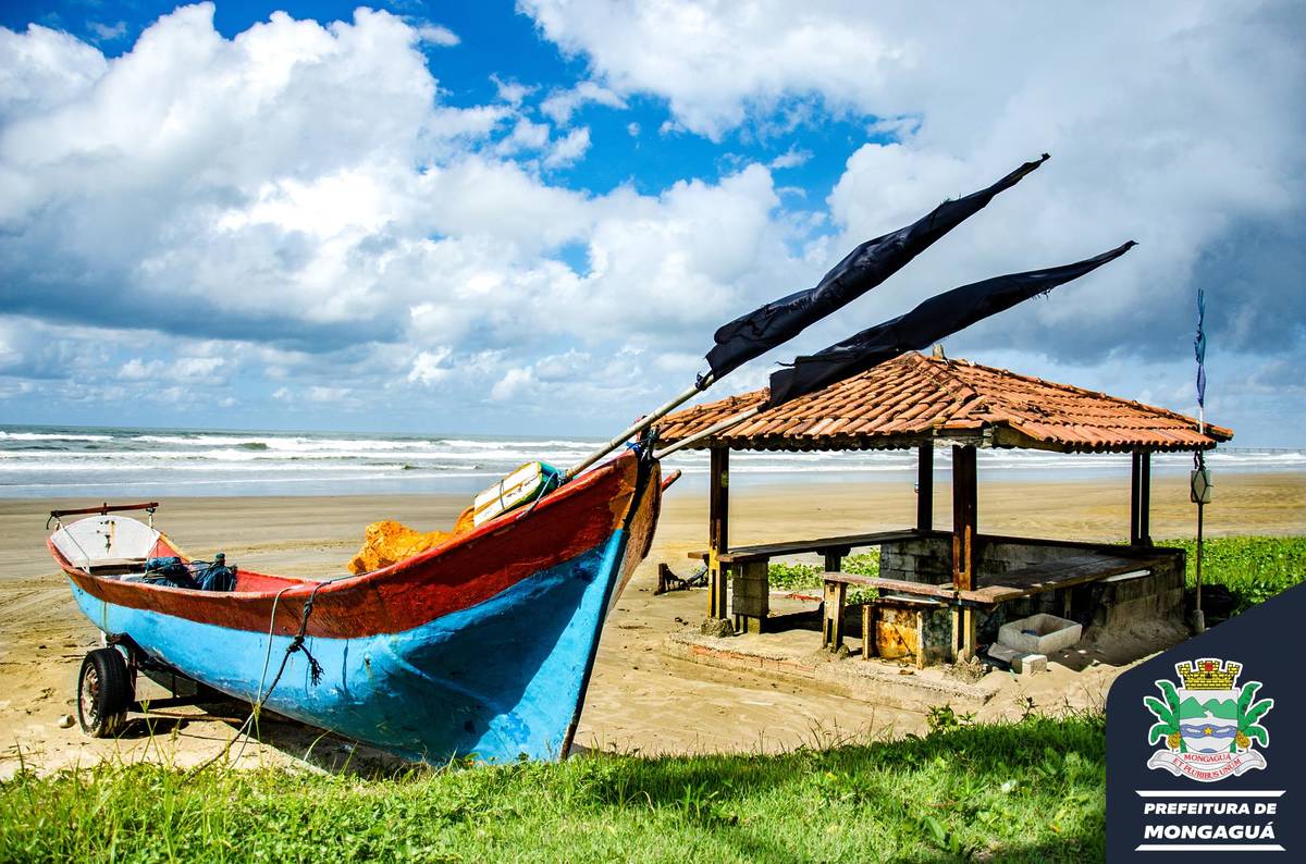 praia lataforma de pesca em mongaguá litoral sao paulo
