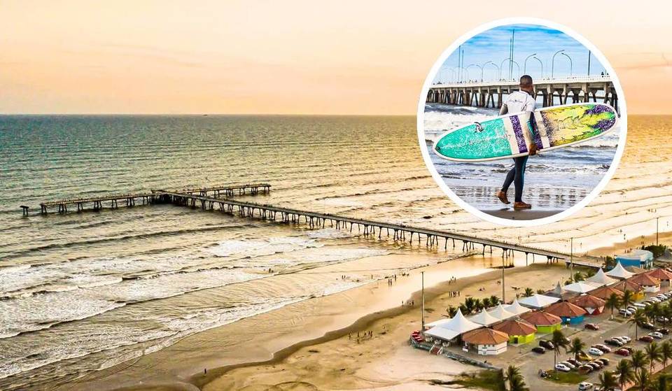A apenas 100km de SP: cidade do litoral abriga a maior plataforma de pesca da América Latina e atraiu até Neymar e artistas internacionais