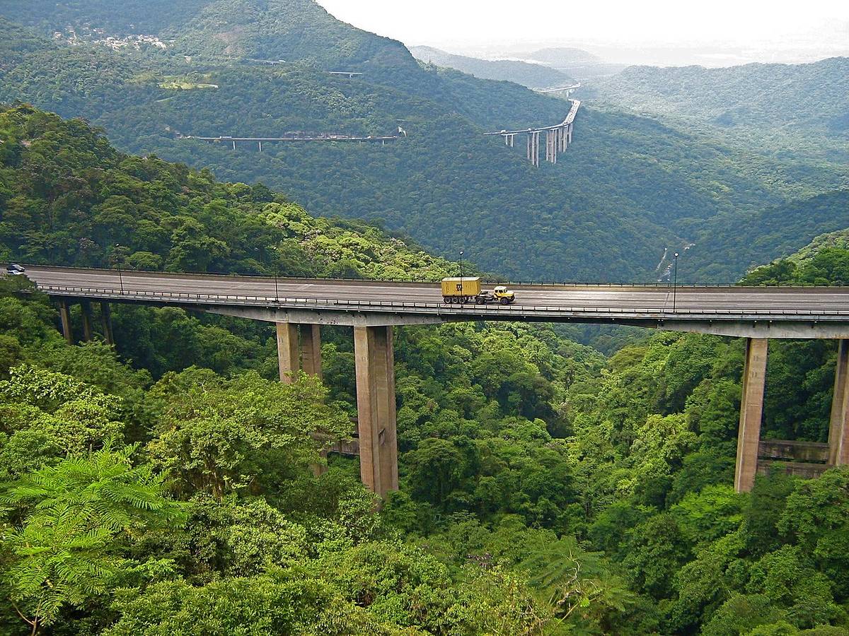 rodovia dos Imigrantes mais bonitas do mundo litoral são paulo