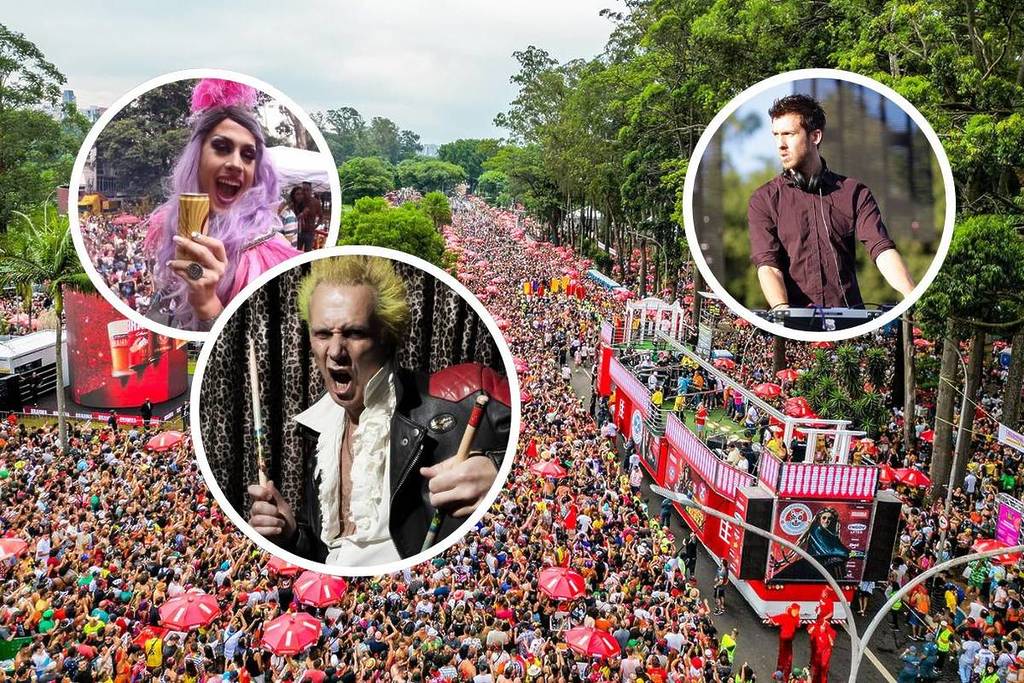 De Supla a Calvin Harris: os blocos de Carnaval imperdíveis que invadem as ruas de SP neste fim de semana