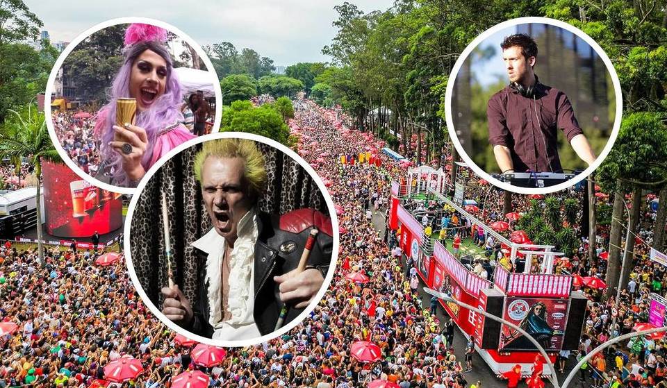 De Supla a Calvin Harris: los bloques de Carnaval imperdibles que invaden las calles de São Paulo este fin de semana