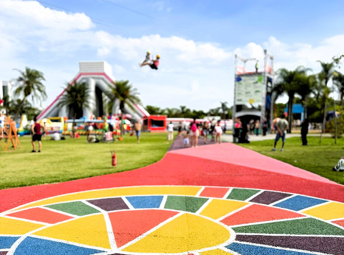 Familia no Parque férias em sp