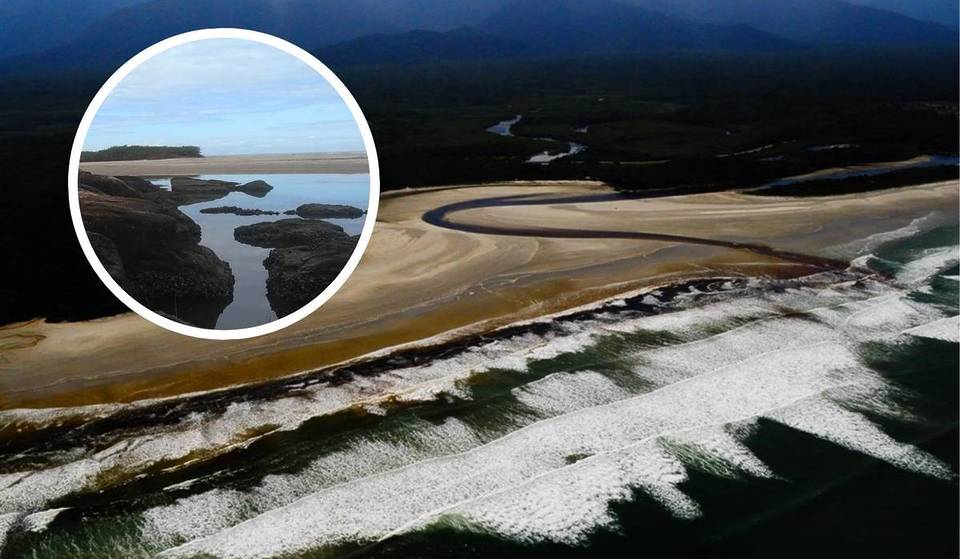 Onde o rio beija o mar: conheça o destino quase deserto a apenas 100km de São Paulo que é perfeito para relaxar no fim de semana