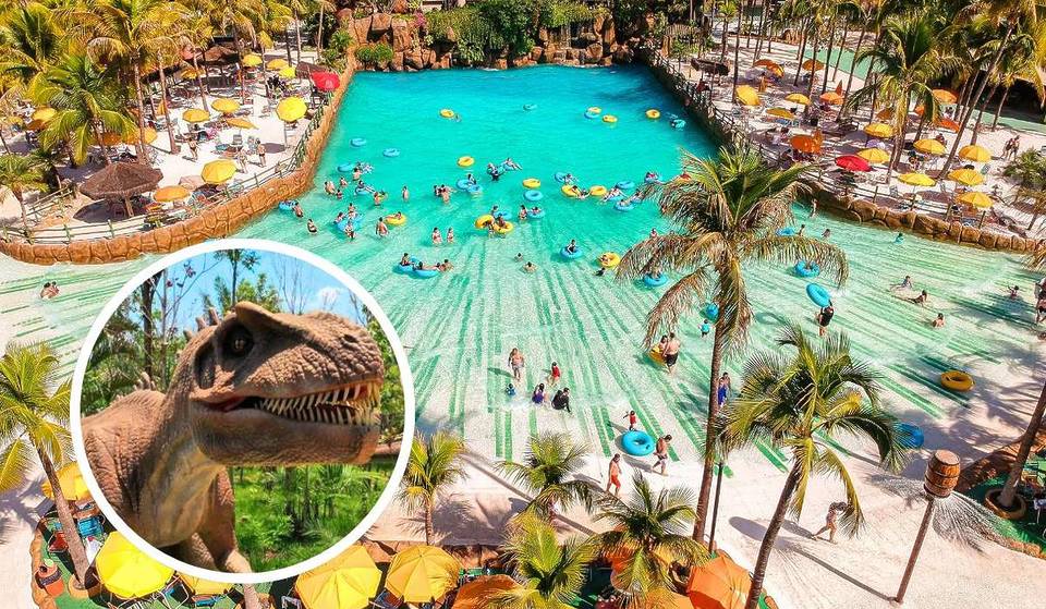 A “Orlando brasileira” está no interior de SP, reúne o maior parque aquático da América Latina e até um vale de dinossauros